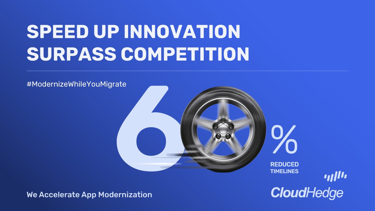 cloudhedgeio's tweet image. When you #ModernizeWhileYouMigrate with CloudHedge, you not only shorten project timelines but beat your competition by Innovating faster and winning Marketshare. Read Case Study buff.ly/2VJFDy3
#CloudMigration #AutoContainerization #CaseStudy #Automotive