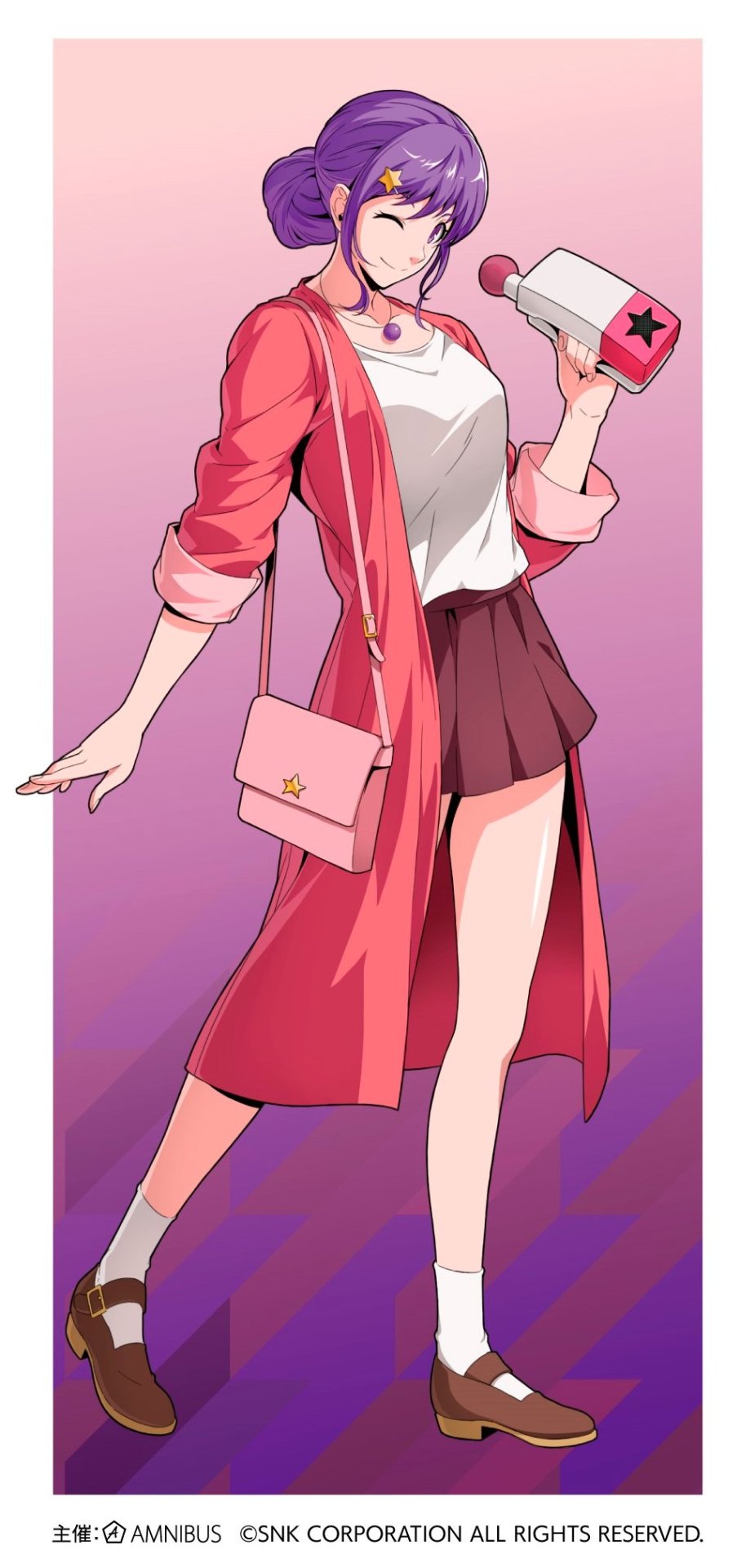 Happy birthday to the cutest girl in the entire franchise Athena Asamiya 