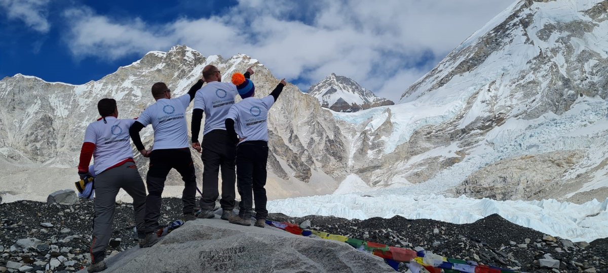 FertilityNUK's tweet photo. Huge congratulations, they have only went and did it!! Everest base camp reached. 
What a huge achievement for the team. This is for all the men out there struggling with fertility so that you know you're not alone. 
https://t.co/584P18Tk2B https://t.co/LgY9ppj6Kk