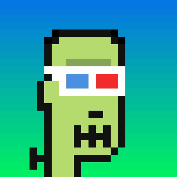 MYPUNKofficial's tweet photo. This is an awesome customized #MYPUNK π
Face: Frankenstein
Items Equipped:
- 3D Glasses
- Blue Rainbow Background
#NFT #CustomizableNFTs https://t.co/DWEnHTMoSW