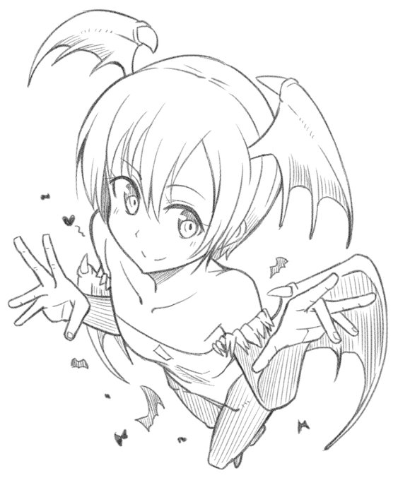 休憩ついでにらくがきリリス 