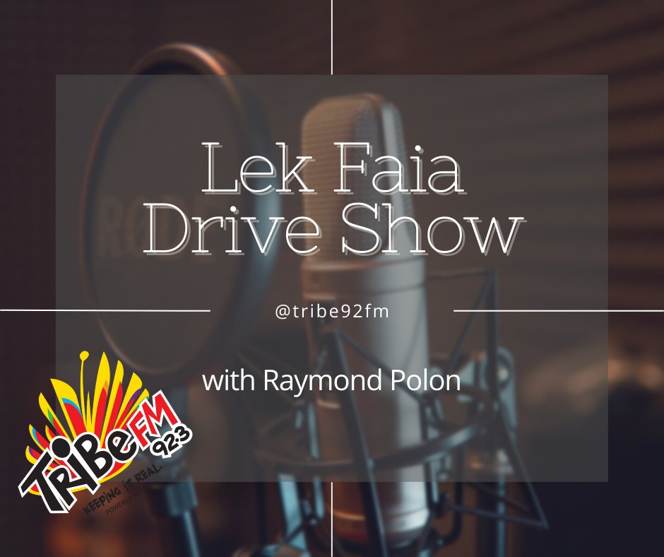 Tribe92FM's tweet photo. Join @RaymondPolon on #LFD_Show ๐ค๐
#keepingitreal https://t.co/2GtRA22olc