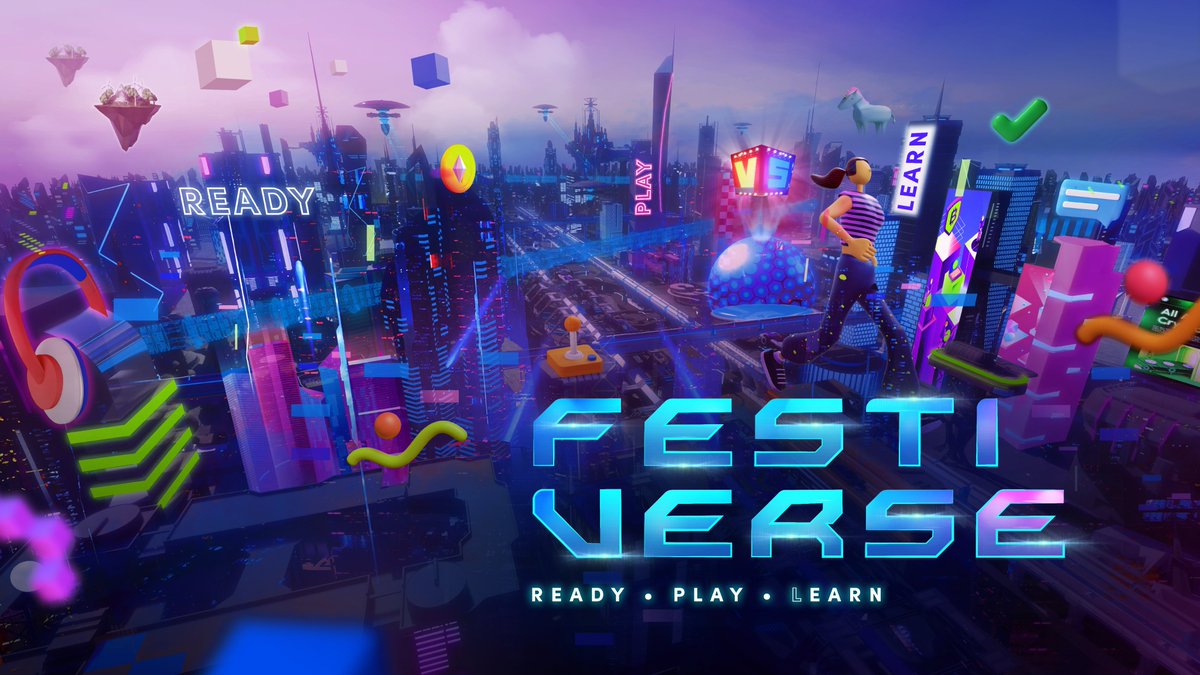 Festiverse will be hosted in Bangkok, Thailand from 28 - 30 October.

Follow us to find out more!

#Festiverse #CanVerse #blockchains #nft #nfts #nftparty #nftart #p2e #digitalart #p2egame