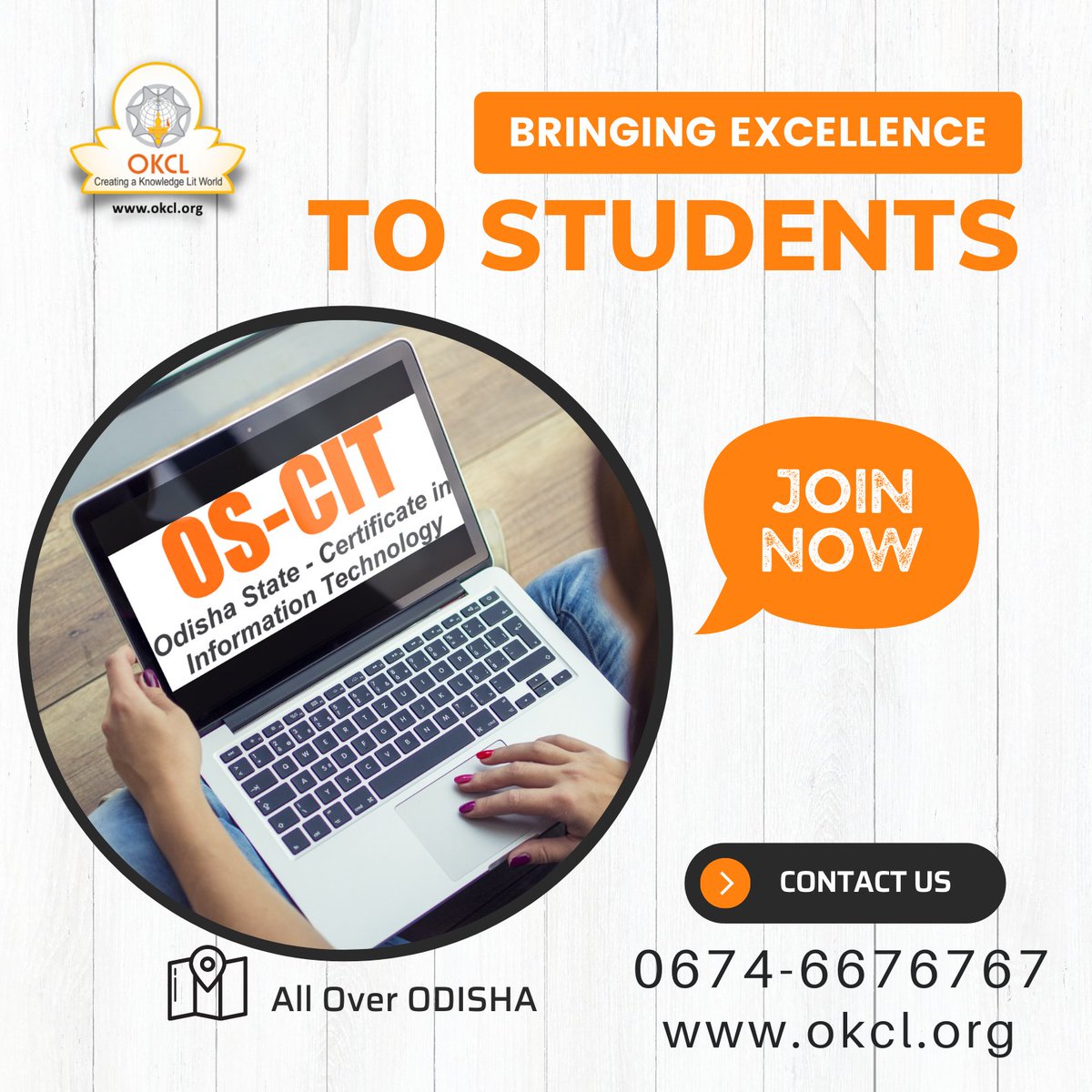 odisha_okcl's tweet photo. Hurry up and enrol in Odisha State Certificate in Information Technology (OS-CIT ) March 2022 batch!
For more details visit our official website today.
THE LINK IS IN OUR BIO!
Do follow @okcl_ed for your daily dose of knowledge updates.
#okcl #oscit #letsknowmore https://t.co/HkMJvqL5S2