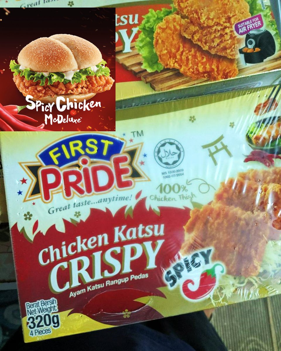 hargapedia's tweet photo. Kalau korang suka makan mcd baik beli ni je terus. Rasa sama je tapi lagi murah!😋

French Fries: https://t.co/ie5ArA0cKk
Nuggets: https://t.co/OKnY2P5wKh
Spicy Mcdeluxe: https://t.co/gjvNFkN5ny
Hashbrown: https://t.co/oCq8Q3Qpc9
Twister Fries: https://t.co/p9gZ63CtDS https://t.co/gQcX0Eq1yl