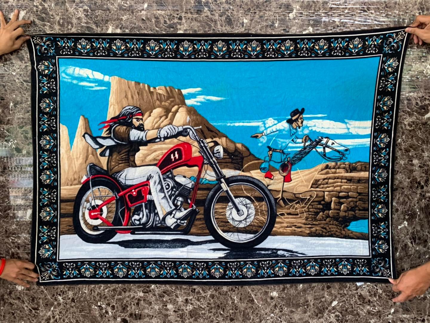 激レア デッドストック 70s ビンテージ ポスター ハーレーダビッドソン 希少 激レア デッドストック 70s ビンテージ ポスター ハーレーダビッドソン