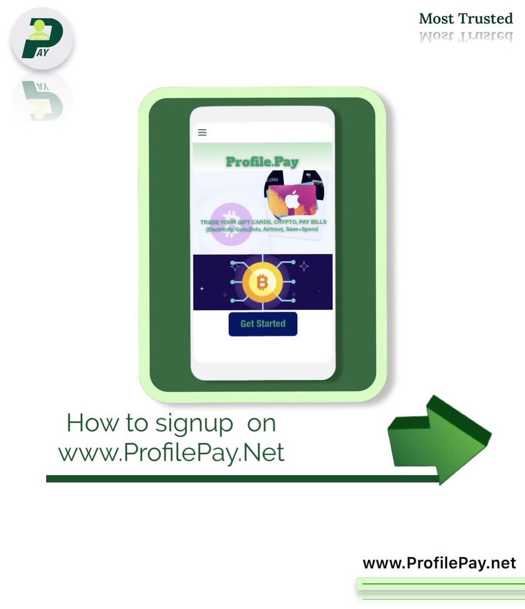 Profile_Pay's tweet photo. How To Sign Up #ProfilePay https://t.co/lP86bLH5t3