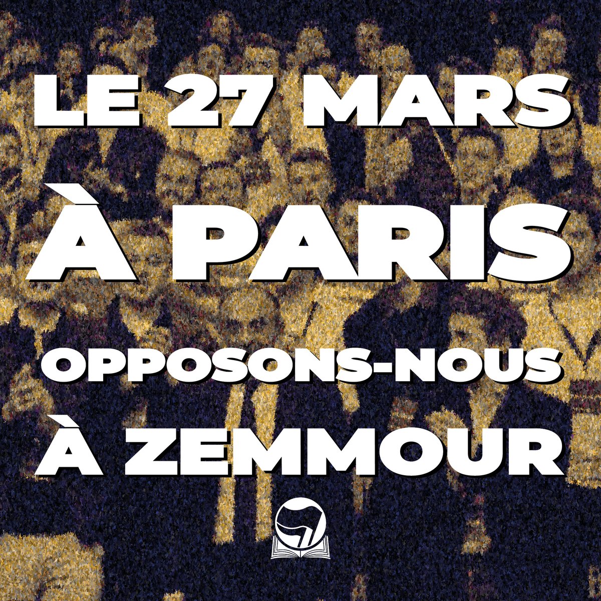 caetudiant_'s tweet photo. Alors que le 27.03, le fasciste Eric Zemmour a prévu de venir au Trocadéro à Paris, pour y faire un grand meeting, nous appelons à une opposition large et unitaire contre sa venue.

https://t.co/mN7NNTR8Ht https://t.co/know3Nv2MS