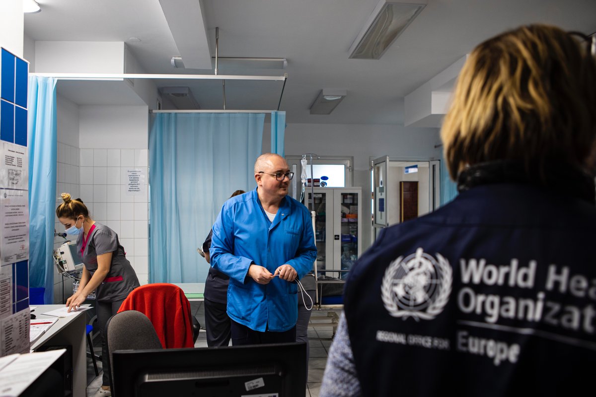 WHO Ukraine tweet media