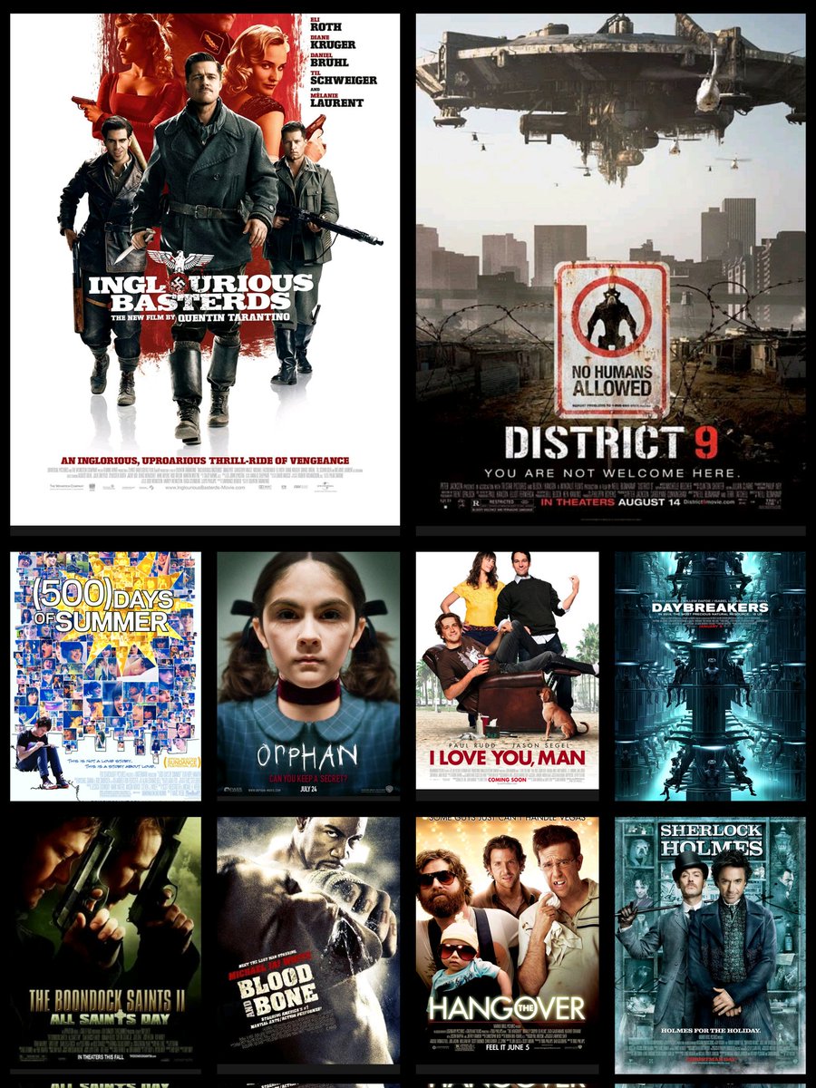 JamesLisle79's tweet photo. My Top 10 films from the year 2009
#FilmTwitter 
#Top10Films
#00sFilms https://t.co/pGKpX2ggMI