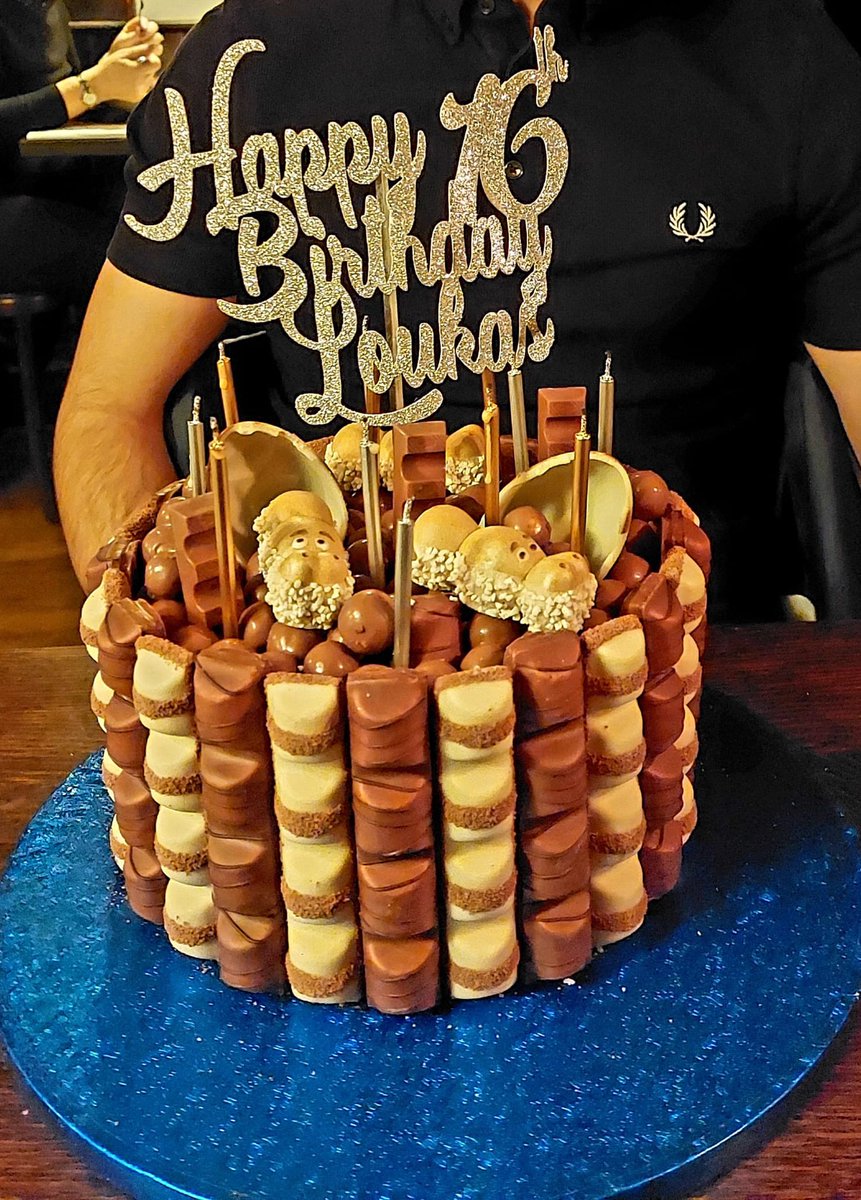 Rich chocolate kinder overload cake. Is too much chocolate even a thing?