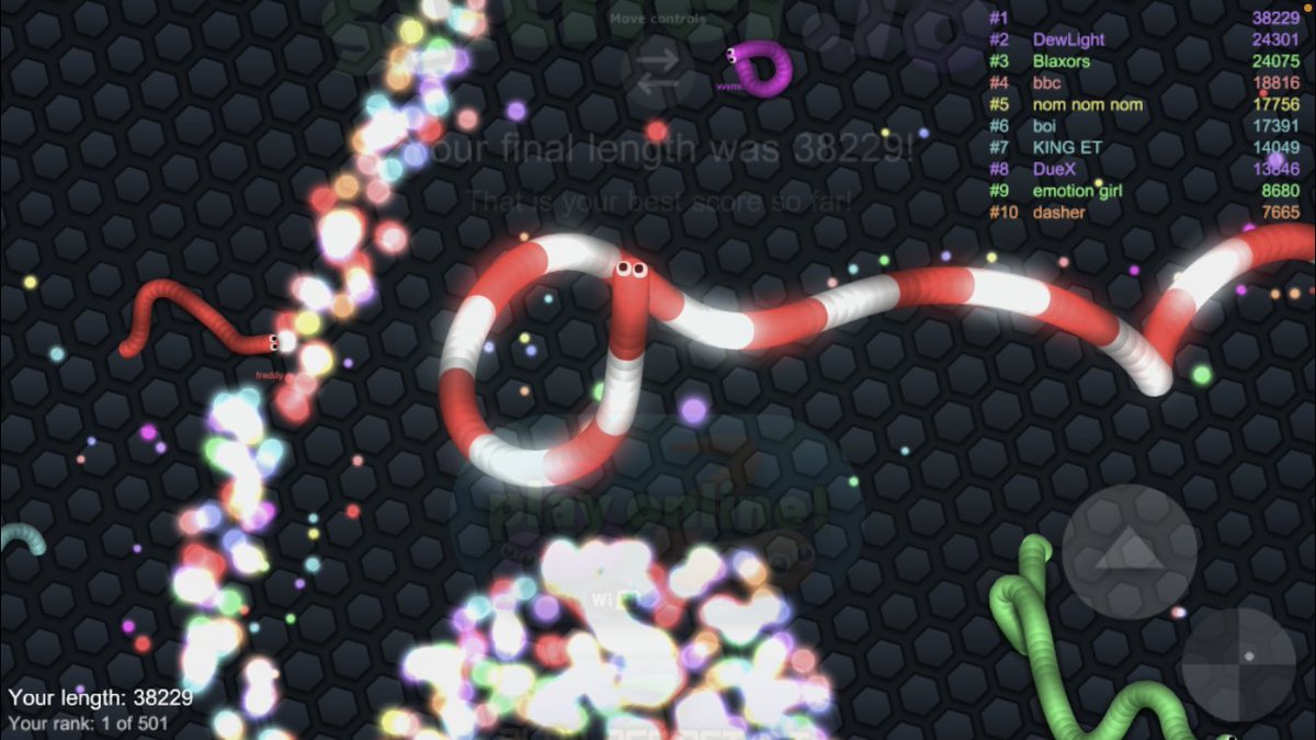 shyahlean's tweet photo. This fucker killed me while oingo boingo was playing 😠 (I was #1 38229 points 😃) https://t.co/tz8HvpXM7Y