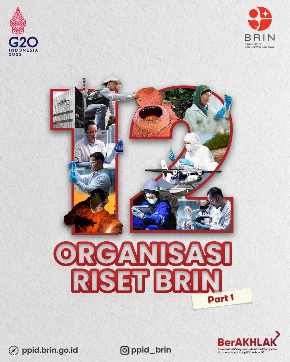 Technology - Badan Riset dan Inovasi Nasional tweet media