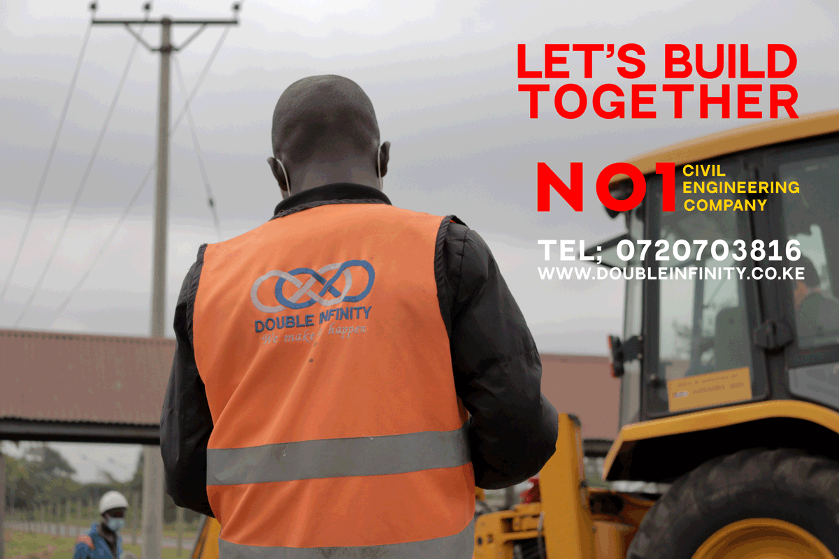 company_double's tweet photo. What makes us NO1?
1. We are Trustworthy
We are dedicated to build our trust with our clients in all our construction projects.
#MainaAndKingangi #Africa #Finance #MondayMotivation https://t.co/gmwhhSmoQ0