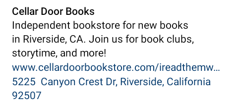 montreall's tweet photo. Cellar Door Books.
Your Independent Booksellers
#Book #Books #Bookstagram
#Fiction #Culture #BookRecommendations #BookTwitter #reading https://t.co/PtLqbZc8V3