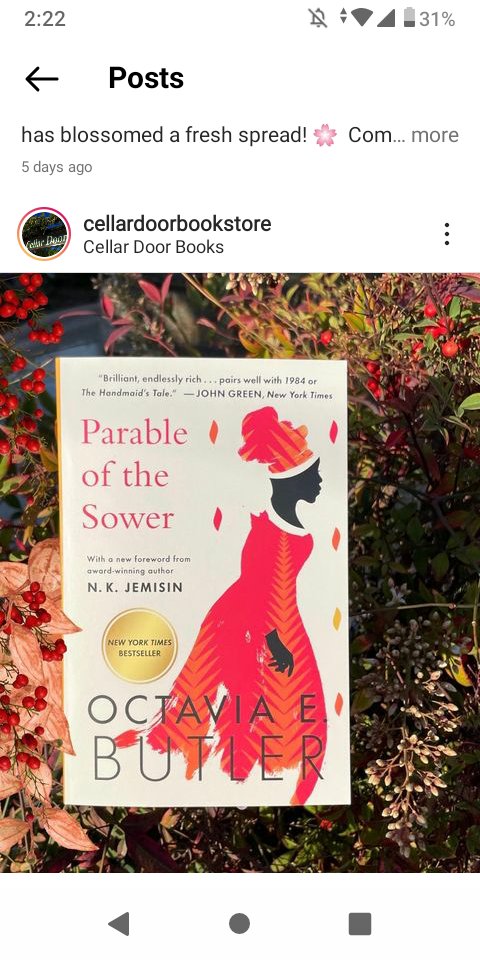 montreall's tweet photo. Cellar Door Books.
Your Independent Booksellers
#Book #Books #Bookstagram
#Fiction #Culture #BookRecommendations #BookTwitter #reading https://t.co/PtLqbZc8V3