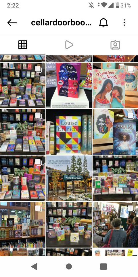 montreall's tweet photo. Cellar Door Books.
Your Independent Booksellers
#Book #Books #Bookstagram
#Fiction #Culture #BookRecommendations #BookTwitter #reading https://t.co/PtLqbZc8V3