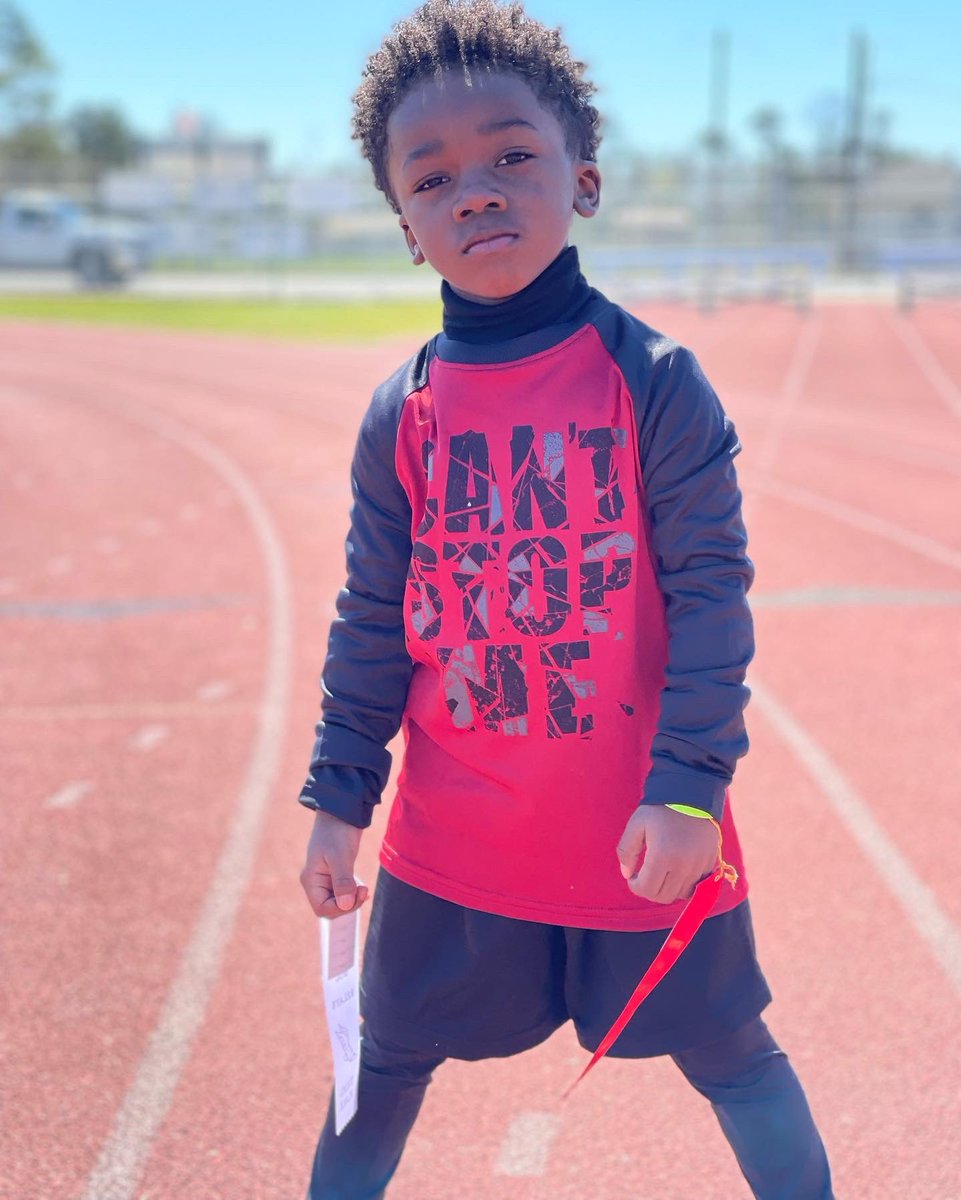 mehkimommy's tweet photo. My baby first track meetππ©ππ( yall he was soooo excited π) #MekhiZane #Track #KidsTrack #MekhiZaneAliToliver https://t.co/anEyB2GBzG