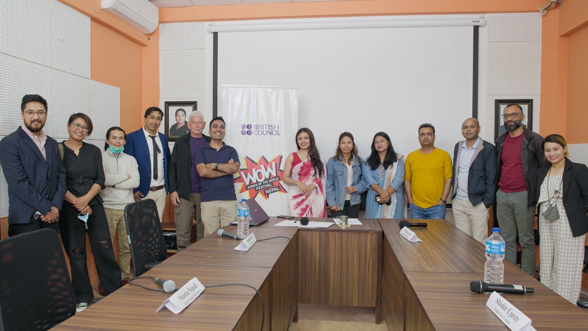 PlanNepal's tweet photo. Few Glimpse: WOW FILM DAY 2022. We screened our films by 10 young female filmmakers under #WomenMakeFilms and facilitated a discussion on why gender lens is important while making films with directors, producers, filmmakers and other stakeholders. #WOWNepal #GirlsGetEqual https://t.co/cVp86kxjEy