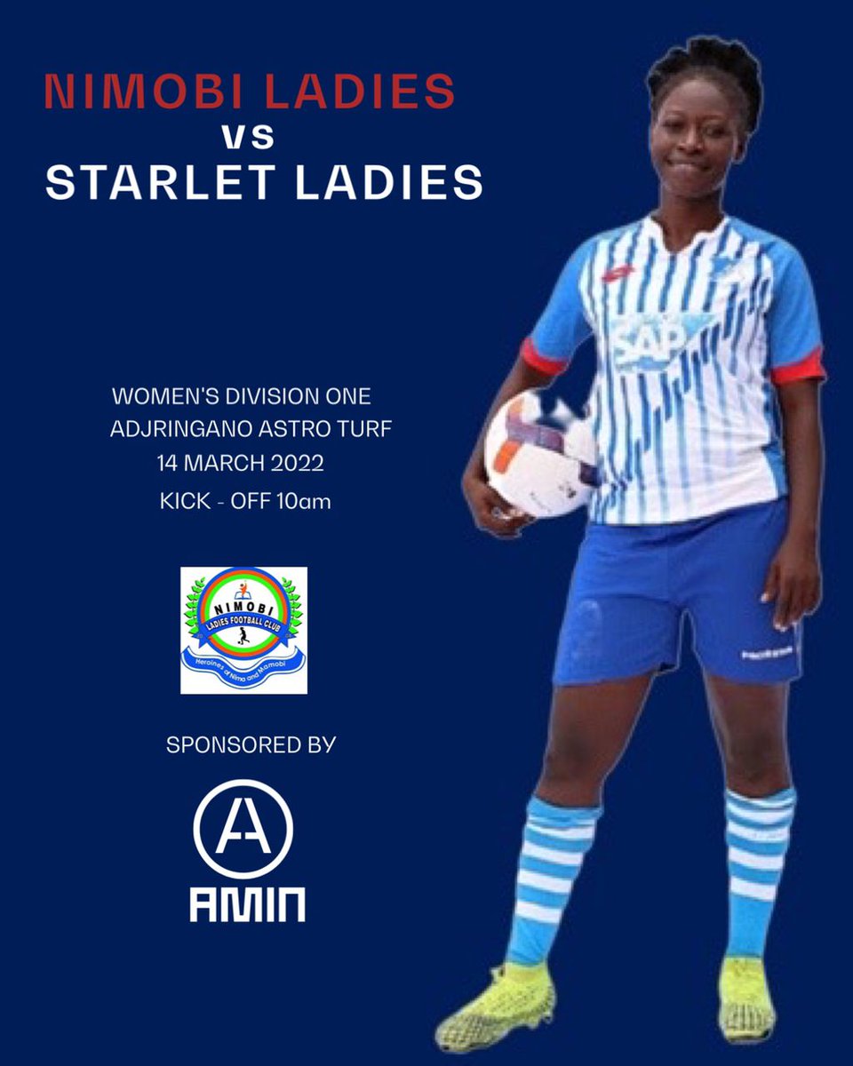 NimobiLadies's tweet photo. The @AccraGarfa Women's Division One League is back......2021/22 Season

#NimobiLadies
#shedidthat 
#BringBackTheLove https://t.co/0jz1KW18JF