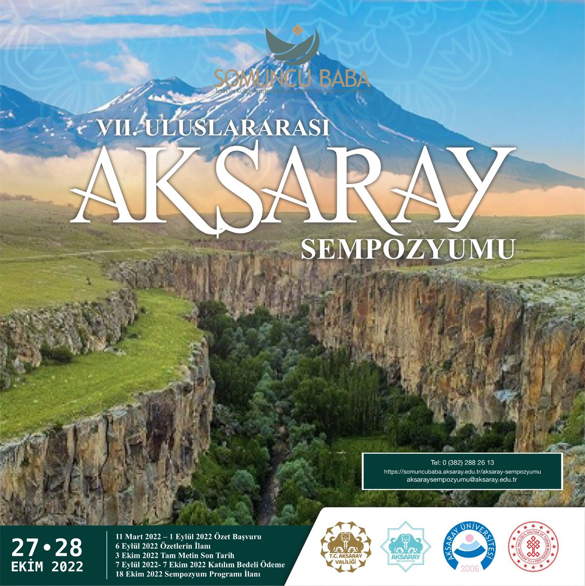 VII. Uluslararası Aksaray Sempozyumu için bildiri özeti gönderimi başlamıştır.
<a href="/aksarayedutr/">Aksaray Üniversitesi</a> <a href="/ProfYusufSahin/">Prof. Dr. Yusuf Şahin</a> <a href="/ayhanozcifci/">Prof.Dr. Ayhan Özçifçi</a> <a href="/muhammedsari1/">Prof.Dr. Muhammed Sarı</a>