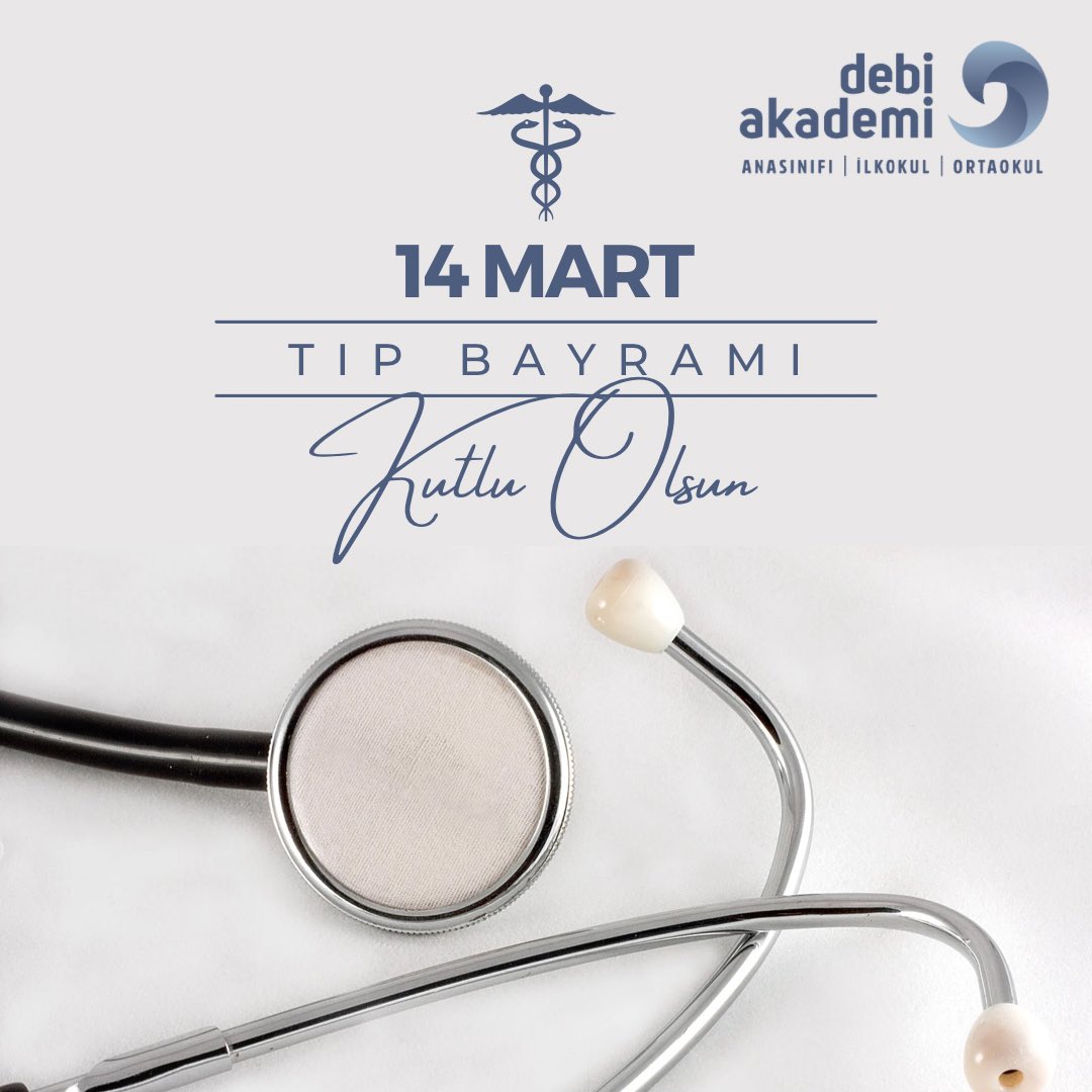 “Tıp sanatı nerede sevilirse, insanlık sevgisi de vardır.”
Hipokrat

Tüm sağlık çalışanlarımızın 14 Mart Tıp Bayramı kutlu olsun.⚕️

#DebiAkademi
#DeğerliBilgi
#14Mart
#TıpBayramı