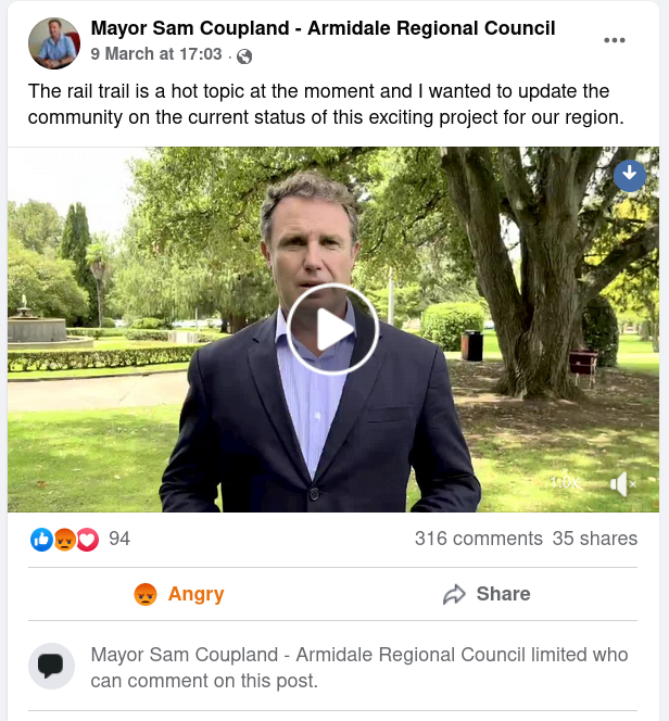 SaveGNR's tweet photo. And the Mayor's response was to shutdown comments on his original post! https://t.co/uI29KiZJe8