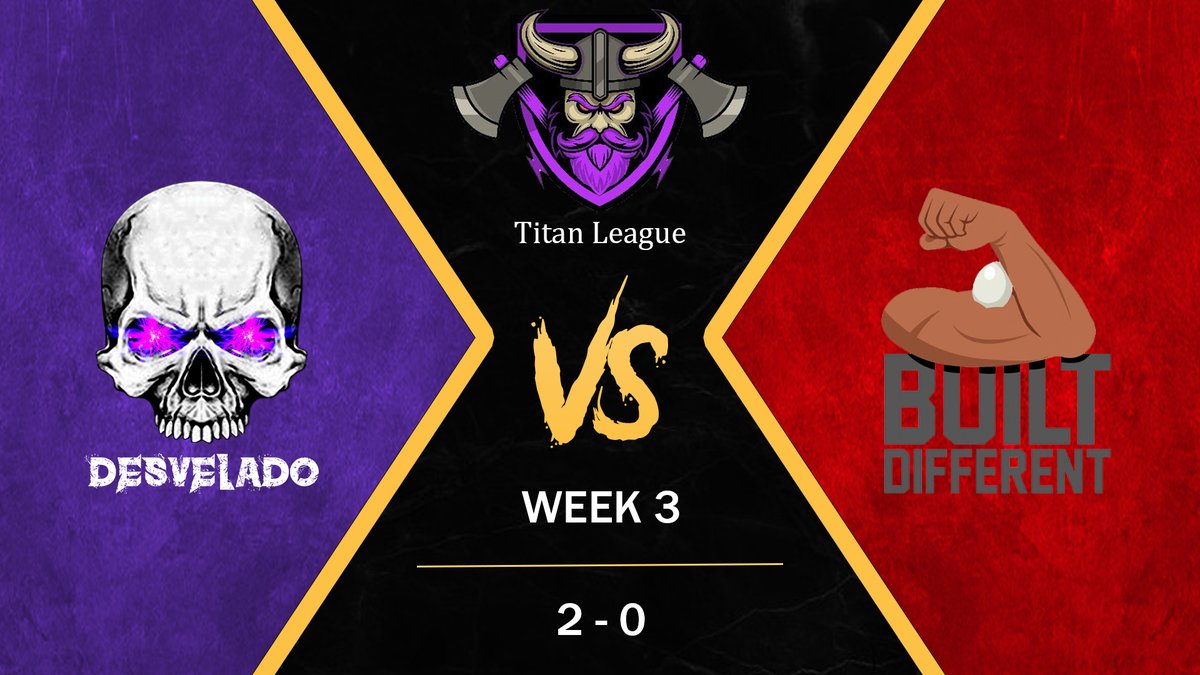 DesveladoGaming's tweet photo. Smite Titan League
Week - 3

Desvelado Vs Built Different https://t.co/RPmm9prFTE