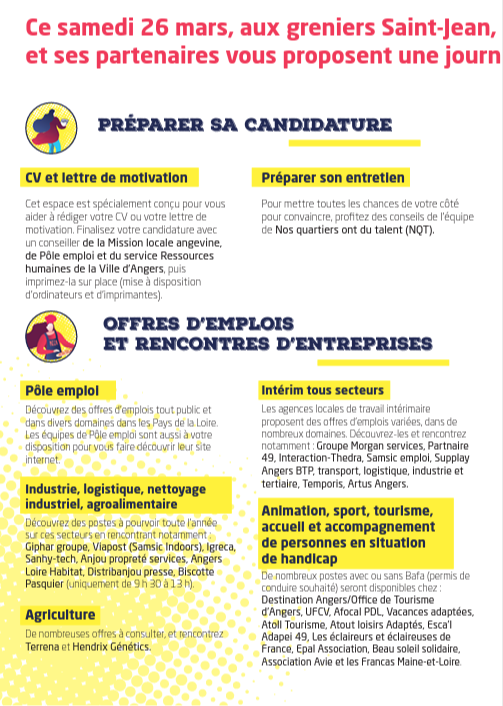 loisirs sorties rencontres angers