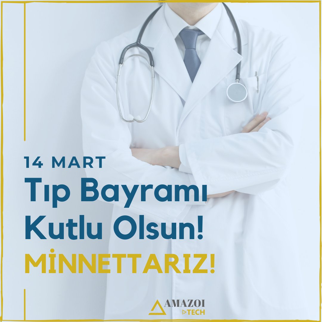 “Beni Türk hekimlerine emanet ediniz!” 
-Mustafa Kemal Atatürk

Kendilerinden önce bizleri düşünen, her koşulda bizler için özveriyle görev yapan tüm sağlık çalışanlarımızın Tıp Bayramını kutluyoruz! Sizlere minnettarız!🤍
