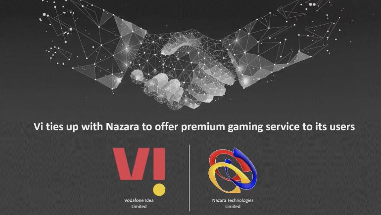 Satwik680's tweet photo. Vi announces partnership Nazara Technologies to offer premium gaming service to its users.
#ViGames #VodafoneIdea @ViCustomerCare @VodaIdea_NEWS #Vi https://t.co/4KQHvGJGb6
