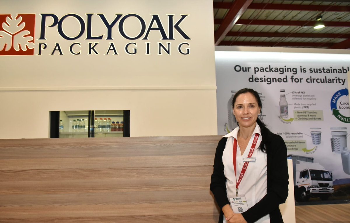 "Propak has been the perfect platform for us to showcase that plastic is the sustainable choice''-Michelle Penlington, Polyoak Packaging.

#Propakafrica2022 #propakafrica #Montgomery1895 #specialisedexhibitions #propakcape2023 #exhibitions