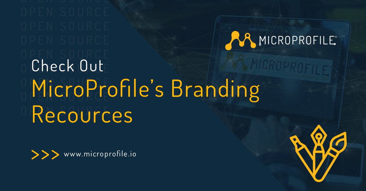 MicroProfileIO's tweet photo. #MicroProfile supports its global community with Branding Resources & other materials such as Brand Manual, Logos, Colors & Fonts, Speaker Presentation Template, Social Media Cards & much more.
Visit https://t.co/EqeBRqAEpQ
#ByCommunityForCommunity #OpenSourceFun https://t.co/pZRMMRXanS