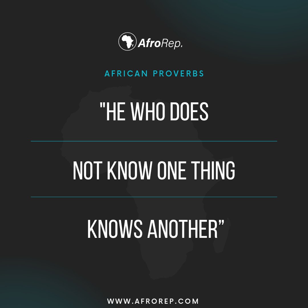 AfroRep_'s tweet photo. Words of the wise.
https://t.co/QXYTfr6B3o
#afrorep #africanproverbs https://t.co/A7p54d7R1Z