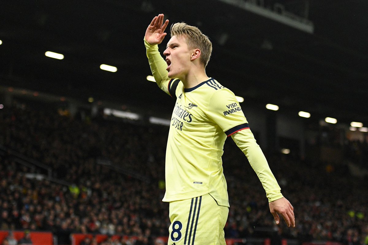 FabrizioRomano's tweet photo. Arsenal manager Arteta on Ødegaard: “He was terrific again in every aspect - what he had to do in defending, in build-up phases, the way he understands &amp; manages the game”. 🇳🇴 #AFC

Arsenal are super happy of Martin, signed for less than €40m. No buy back clause for Real Madrid. https://t.co/gA7b31LTDW