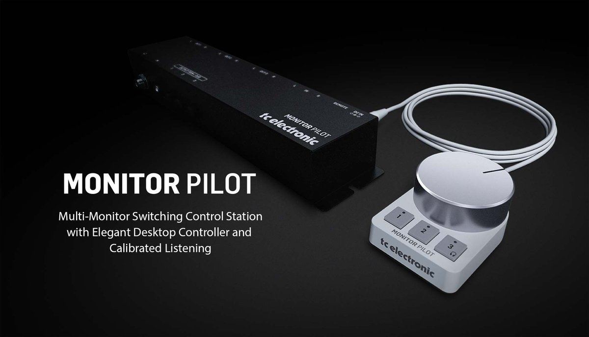 tcelectronic's tweet photo. MONITOR PILOT
🔗https://t.co/CvnUudYLwI
List Price: $149.00 (in stock and immediately shipping from our factory)
#TCElectronic #MONITORPILOT #PassiveStudioControllers #MonitorControllers https://t.co/WiNLaji9s3