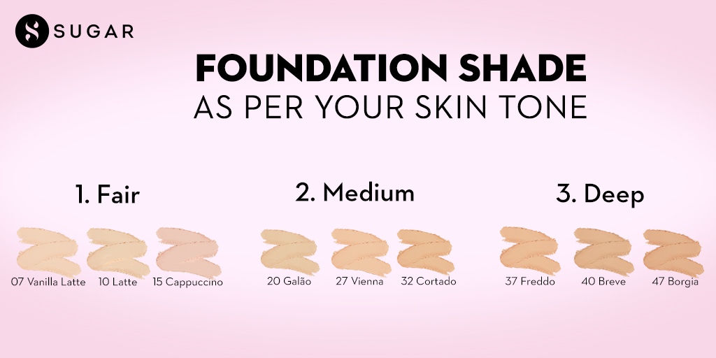 trySUGAR's tweet photo. Pick the right shade! 💯
#LearnWithSUGAR https://t.co/eyB1RrNaKP