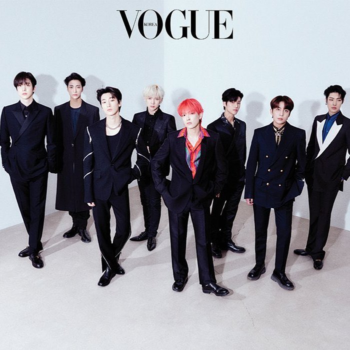 'they get 0 magazine shoots' jokes on you, ateez on vogue korea!