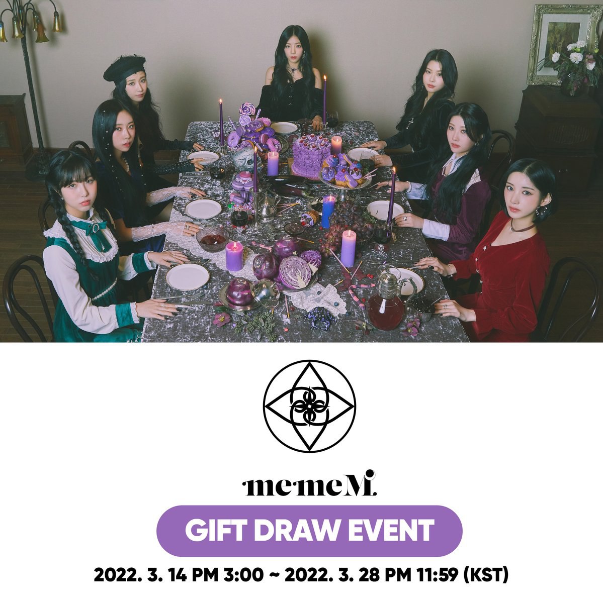 fanshubph's tweet photo. [#FHPHGO] #PURPLEKISS 3rd Mini Album "memeM" PH GO 

[EVERLINE GIFT DRAW EVENT] 
Php 980 + LSF
—with POB, random ver unless buying 2

– Official &amp; Counted in Charts 
– Normal ETA 

Order Form: https://t.co/u8qopDkUeP

Help RT PH Plory tysm♡! https://t.co/RXtOZMxEJs