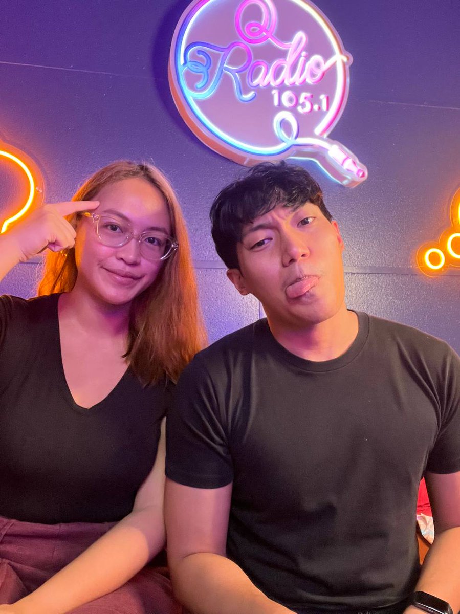 qradio105fm's tweet photo. Ysa and Mike are taking care of your musical needs all the way till 6pm!

Today's #PiQASide: What is more important in a partner? Intelligence or Humor? 

We're giving away 105.1 pesos as we play #WrongAnswersOnly! Call in via ZOOM - 632-105-1051 from 5pm to 6pm! https://t.co/1qgTI1xlI9