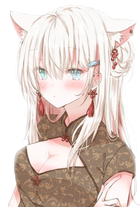 #ホワイトデーは銀髪白髪を愛でる日
#絵柄が好みっていう人にフォローされたい 