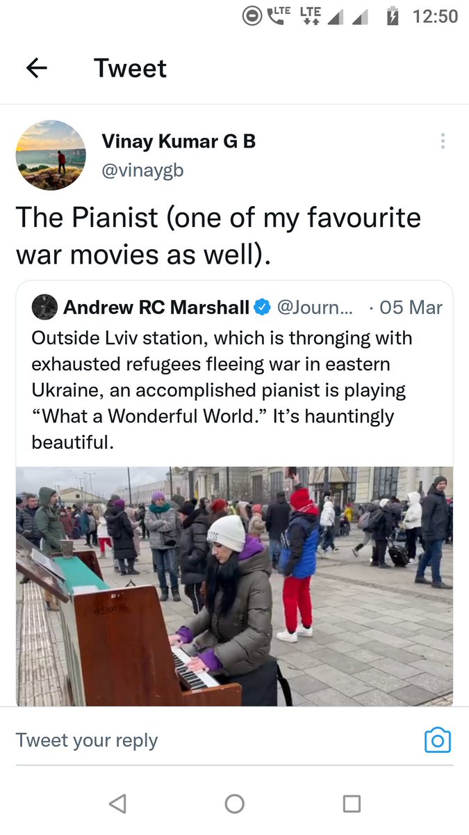RS_PANDAY's tweet photo. @vinaygb You must have acknowledged the similarity of genocide between the pianist and #TheKashmirFiles. https://t.co/0Lj0hMjdT6