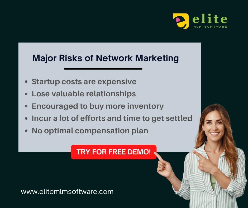 EliteMLMSoft's tweet photo. 👉Major risks of Network Marketing Business

Visit us: https://t.co/E958B6Tzwx

#mlmsoftware #mlmsystem #mlmsoftwaredevelopment #mlmsoftwaredevelopmentcompany #networkmarketingsoftware #mlmbusiness #mlmsoftware #networkmarketingsoftware #directsellingsoftware https://t.co/8U6KcF6UiM