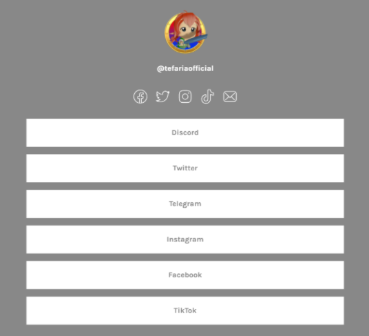 TefariaO's tweet photo. Unravel the secrets of Tefaria by following us on our official platforms! (´◡`)

Official Tefaria Link Tree: https://t.co/JaUoEUl2Pk

#p2e #playandearn #playtoearn #newcrypto #newgame #Tefaria #Tefarians https://t.co/CzL4iZRLyy
