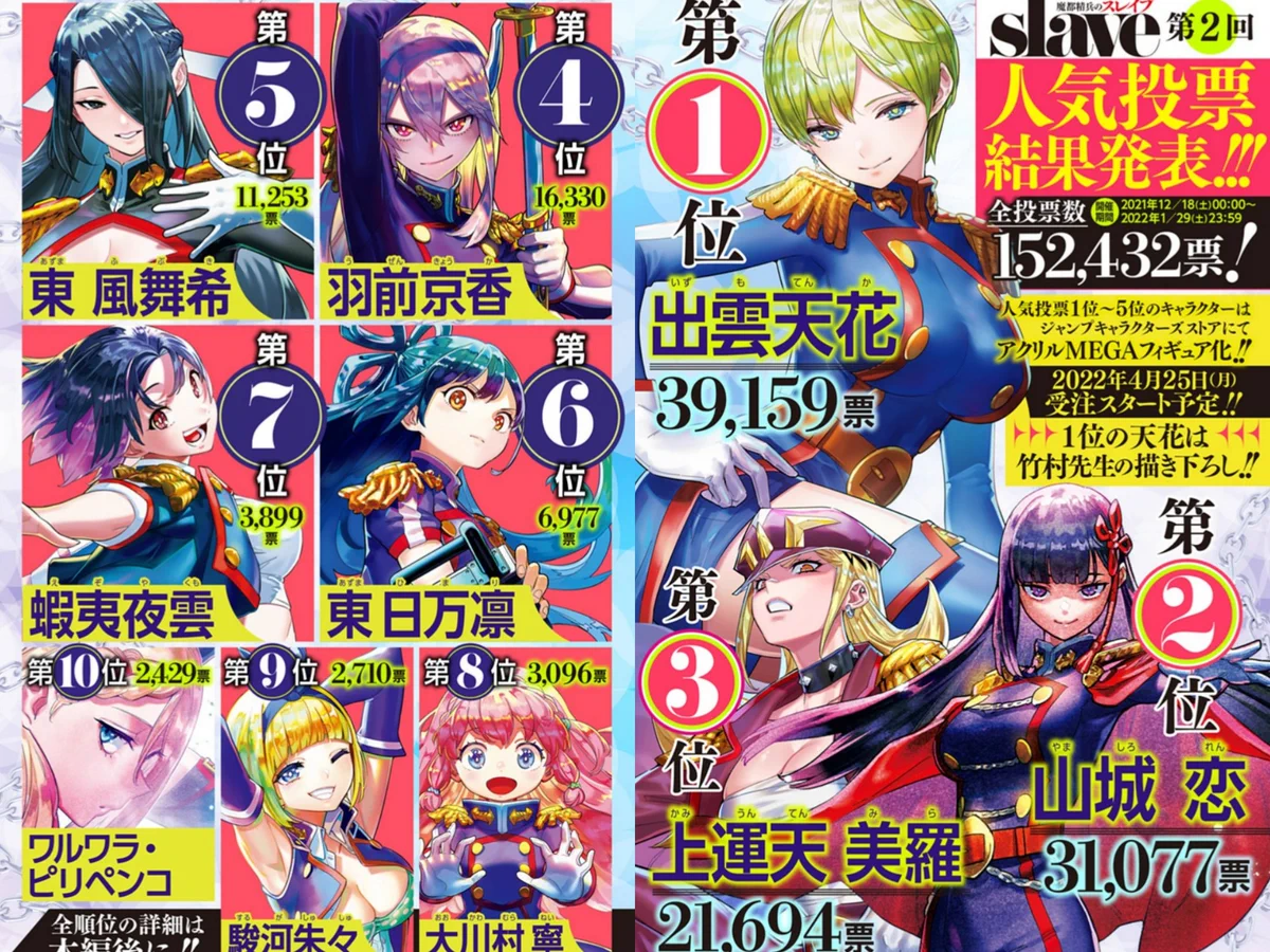 魔都精兵のスレイブ　出雲天花、山城恋、上運天美羅　スリーブセット レバオン on X: 