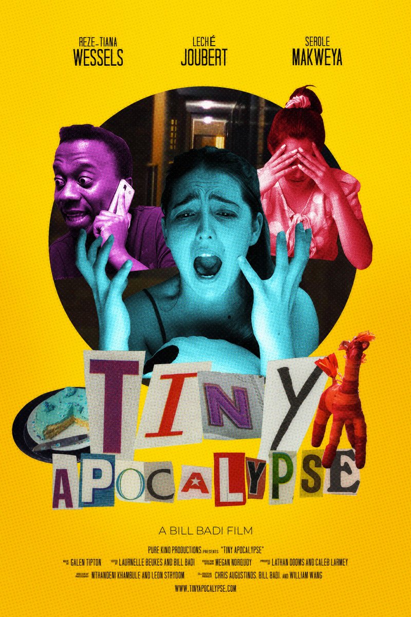 Billie_Lizzie's tweet image. My bestie @BellPupper made this awesome poster for my new short, Tiny Apocalypse. 

For ocassional updates on this film my friends and I made, follow our Instagram:
@tiny_apocalypse_film
instagram.com/tiny_apocalyps…

Thanks for your support 🥺