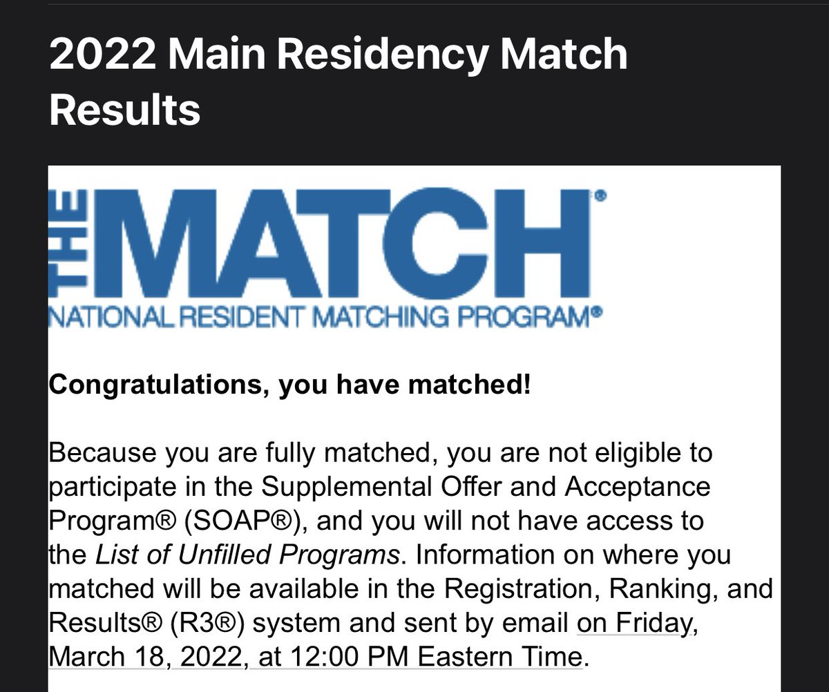 I’m going to be a pathologist! #Match22 #PathMatch22