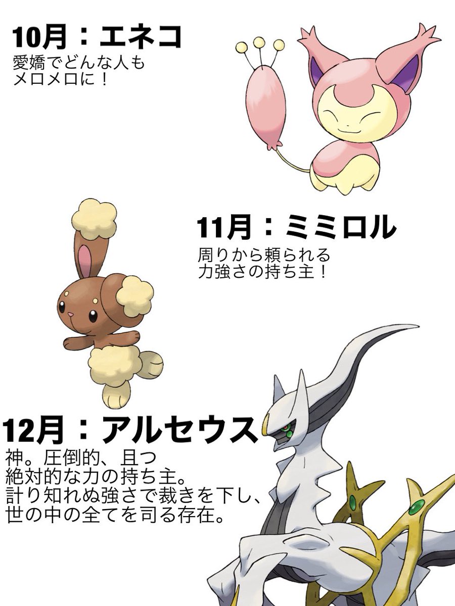 Lattice ラティス ノーマルタイプポケモンの誕生日占いができました みんなはどのポケモンかな ちなみに自分は12月生まれです T Co L0kbm3nzq9 Twitter Lattice ラティス ノーマルタイプポケモンの誕生日占いができました みんなはどのポケモンかな ちなみに自分は12月生まれです T Co L0kbm3nzq9 Twitter