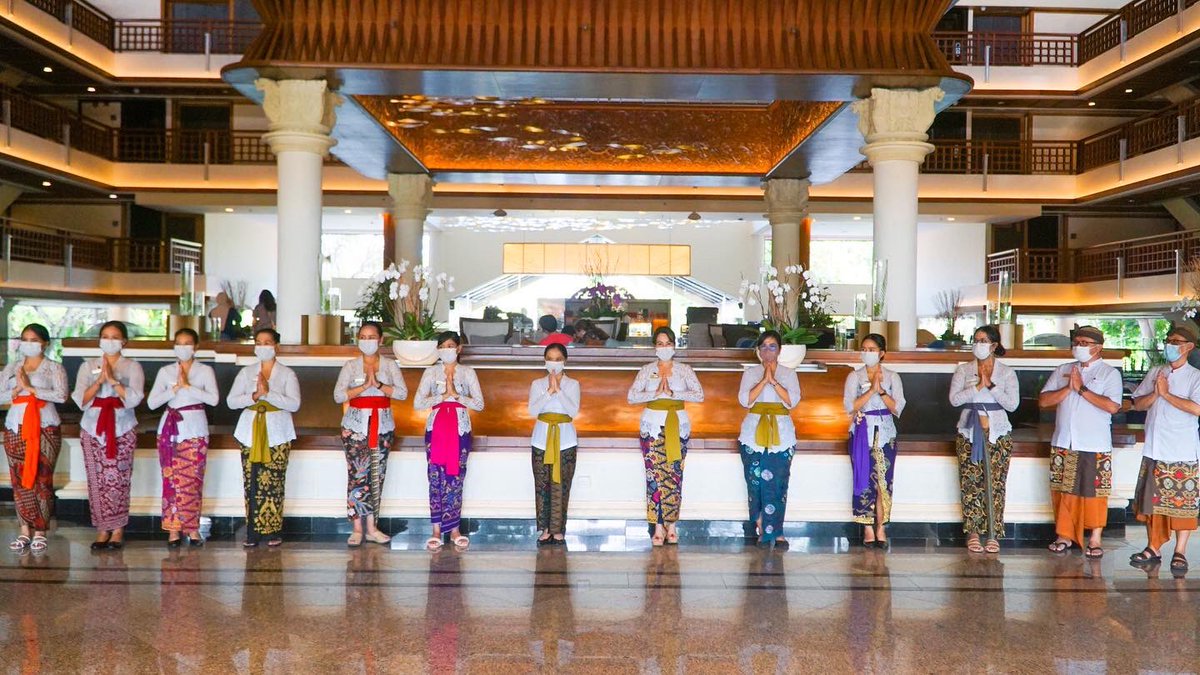 westinbali's tweet photo. It’s a beautiful day here! Finally the time has come to us, we are so happy to welcome @jetstaraustralia flight back to Bali with the first group of media fam trip today.
We look forward to welcoming more guests soon and to continue extending our service from the heart. https://t.co/WbupPcnvCb