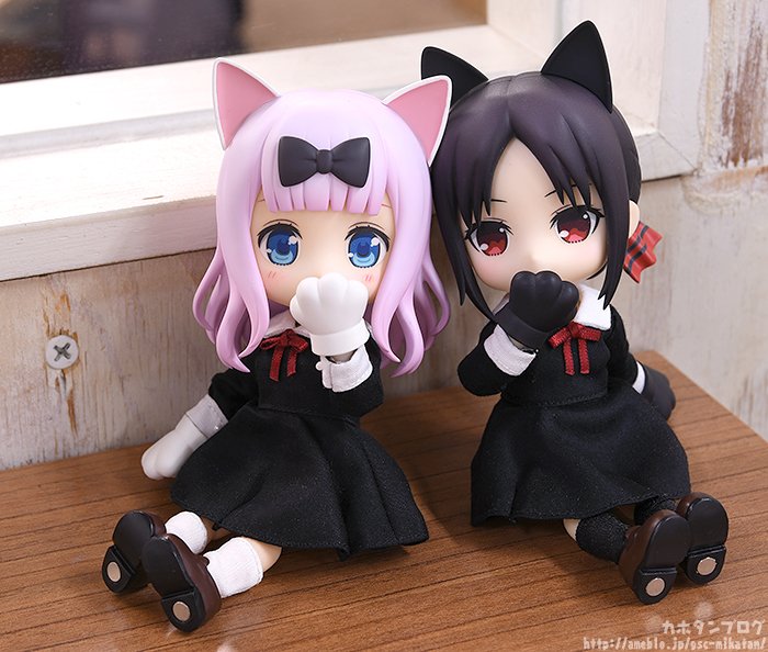 ねんどろいどどーる◇四宮かぐや◇藤原千花______ #かぐや様#かぐや様